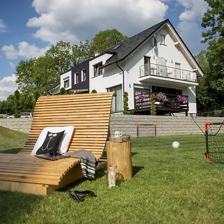 Апартаменти U Harrego Ii Przy Stawie Klimatyzacja,balkon, Sauna , Balia, Ogrod,parking Кудова-Здруй